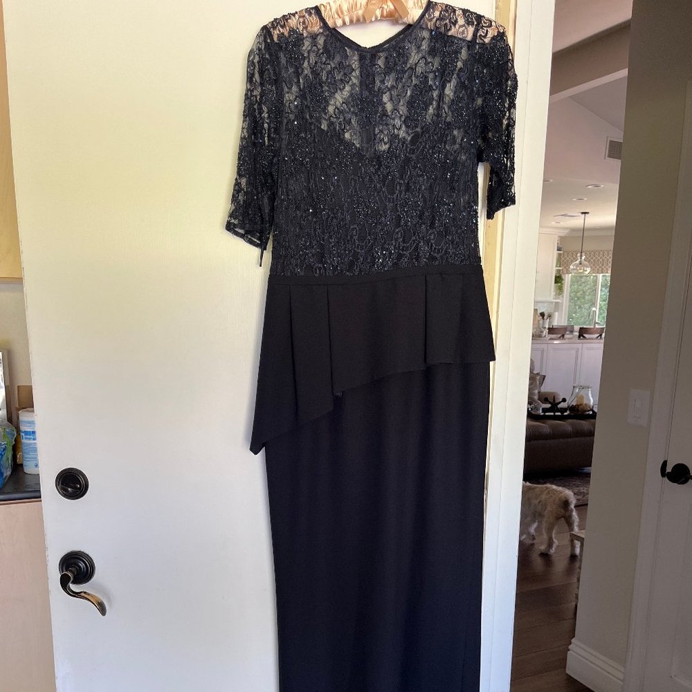 Navy Blue, Teri Jon Evening Gown size 8